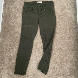 GAP Olive Skinny Pants